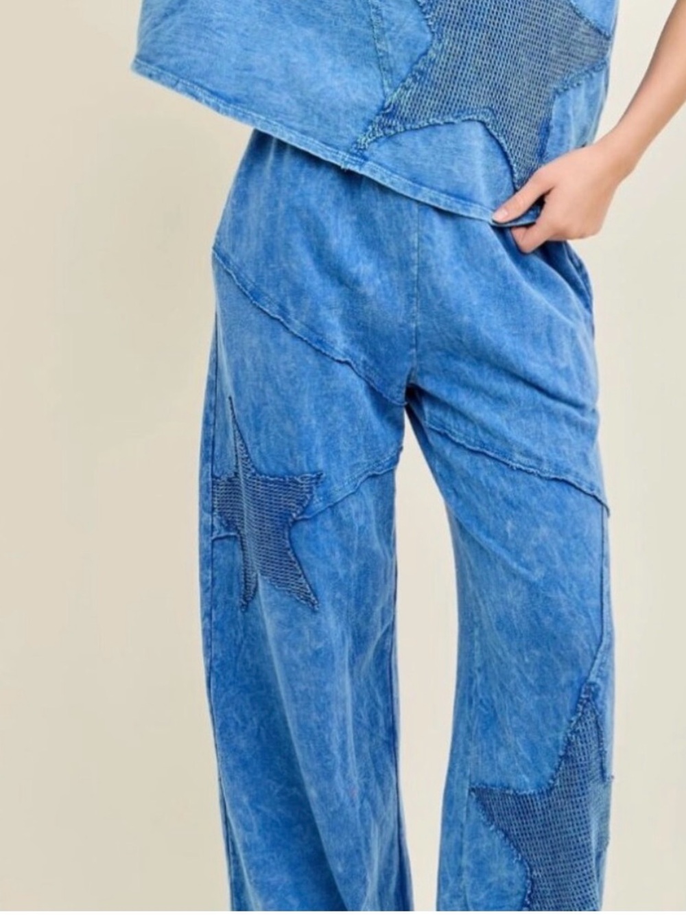 # JHER COTTON STAR PANTS